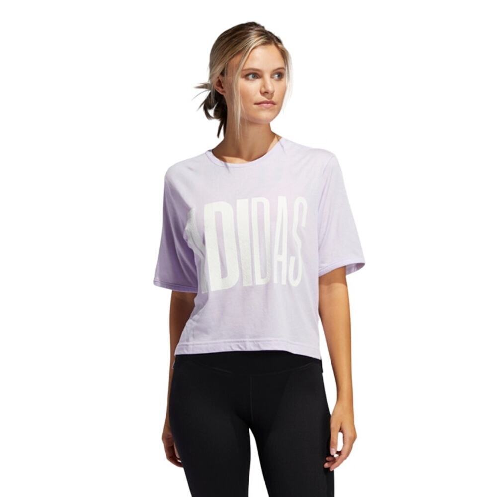 Adidas Universe Tee in Lavendar size Small